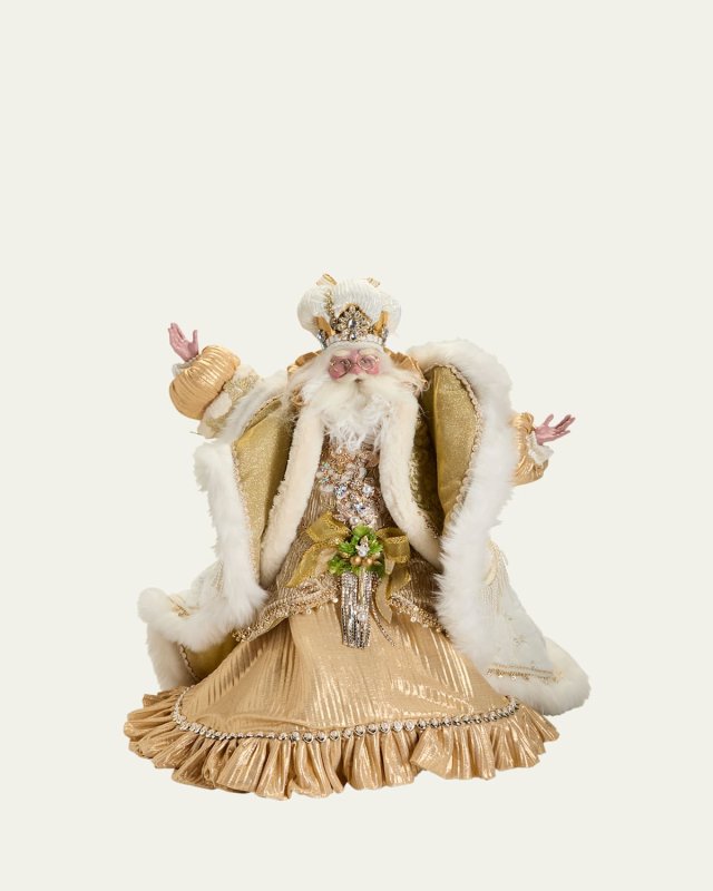 Palace of Versailles Santa Christmas Figurine